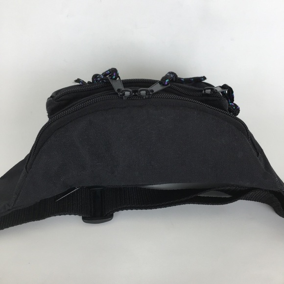 Eddie Bauer Black Fanny Pack Belt Bag Unisex Adjustable Travel Vacation - Picture 8 of 10